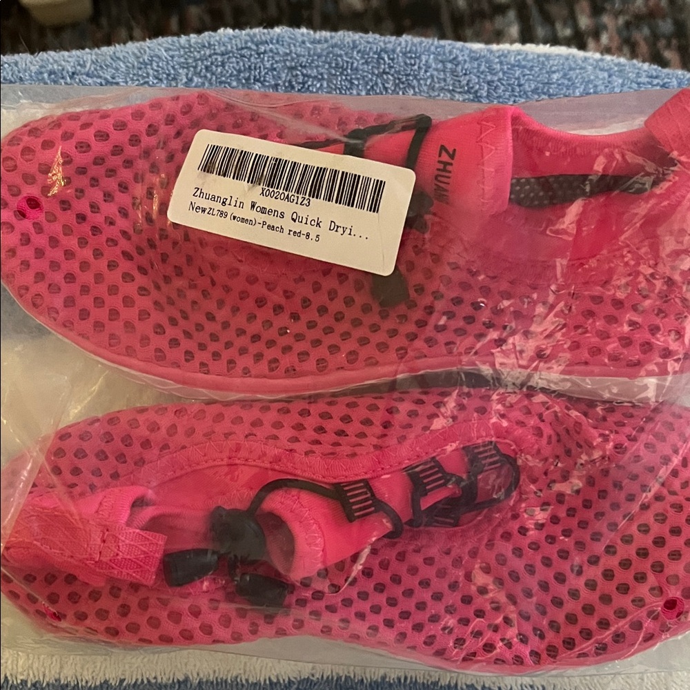 Women's Pink Quick Dry Slippers